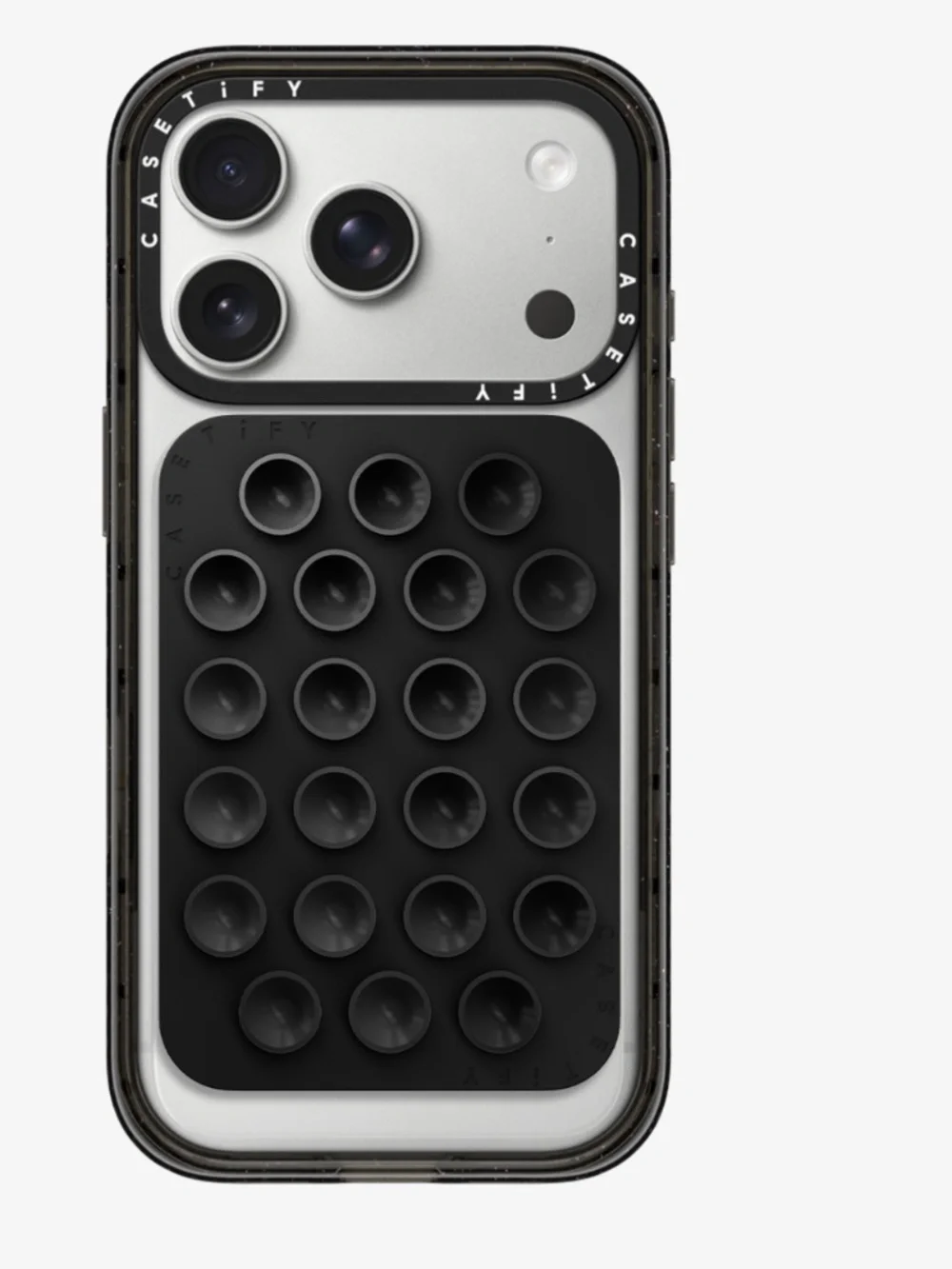 CASETiFY -Snap & Stick Cardholder Stand - Black